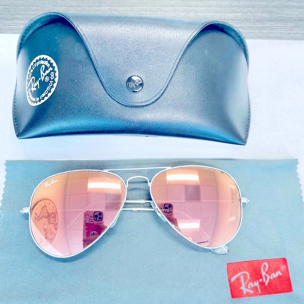Ray-Ban aviator sunglasses
